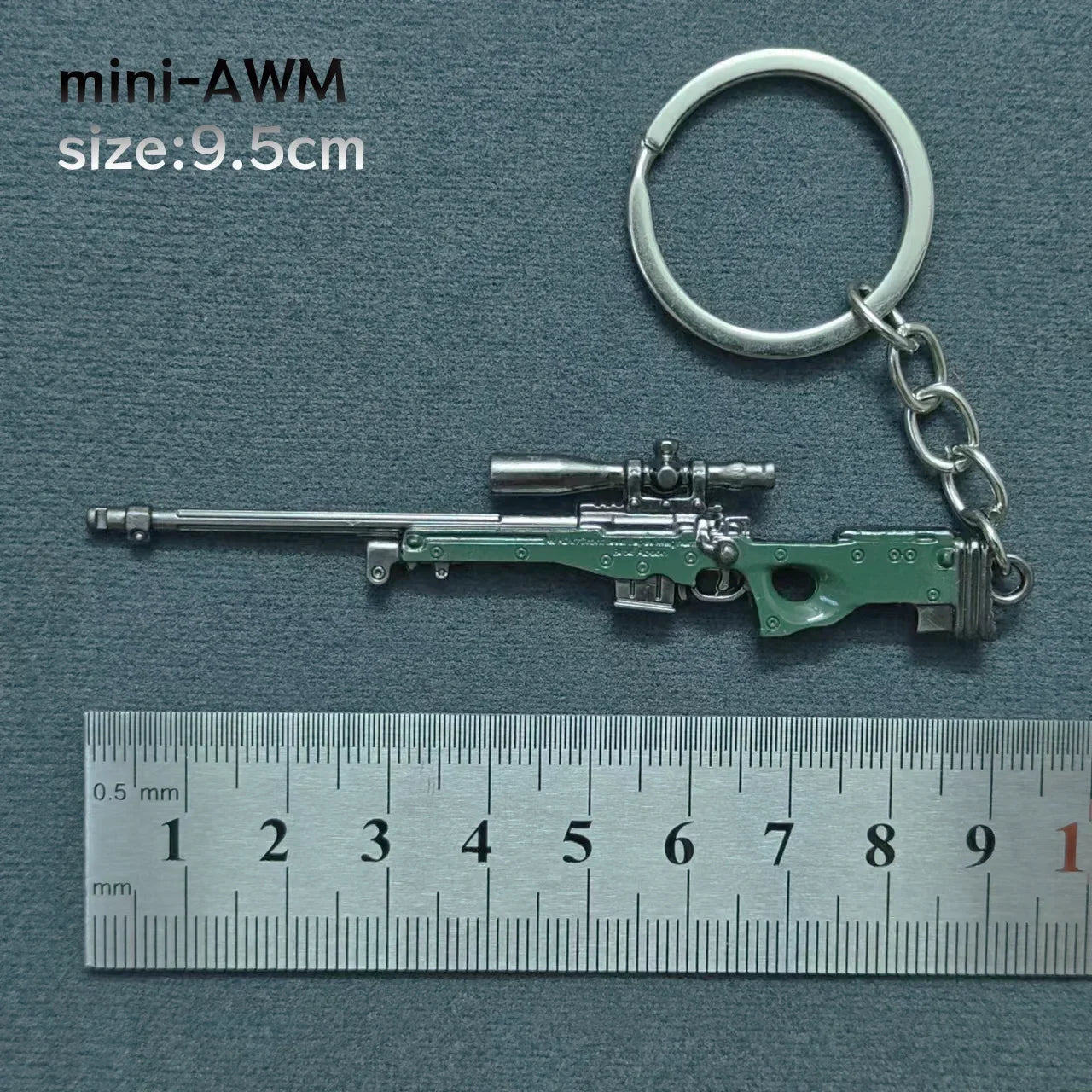 Mini Keychain Pendant 98k Alloy Gun Model | PUBG Battlefield Gift for Men