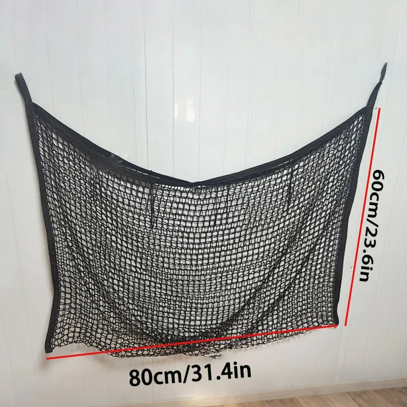 Hay Net for Horses Slow Feed Hay Bag for Horses Goat Sheep Large Capacity Hanging Hay Feeder Bag