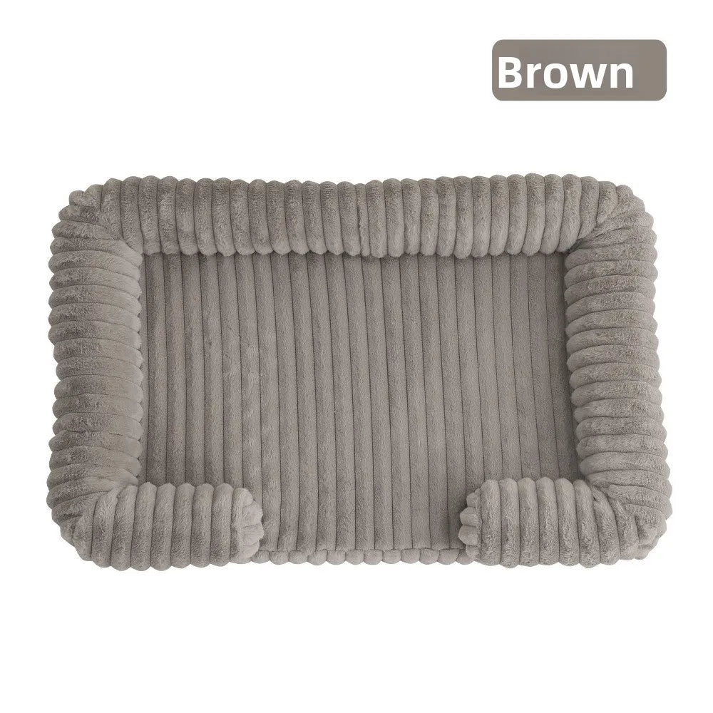 Dog Bed for Winter Puppy Bed Warm Sofa Pets Products Small Cats Mat Pet Supplies Large Baskets Beds Dogs Medium Kennel Big Home