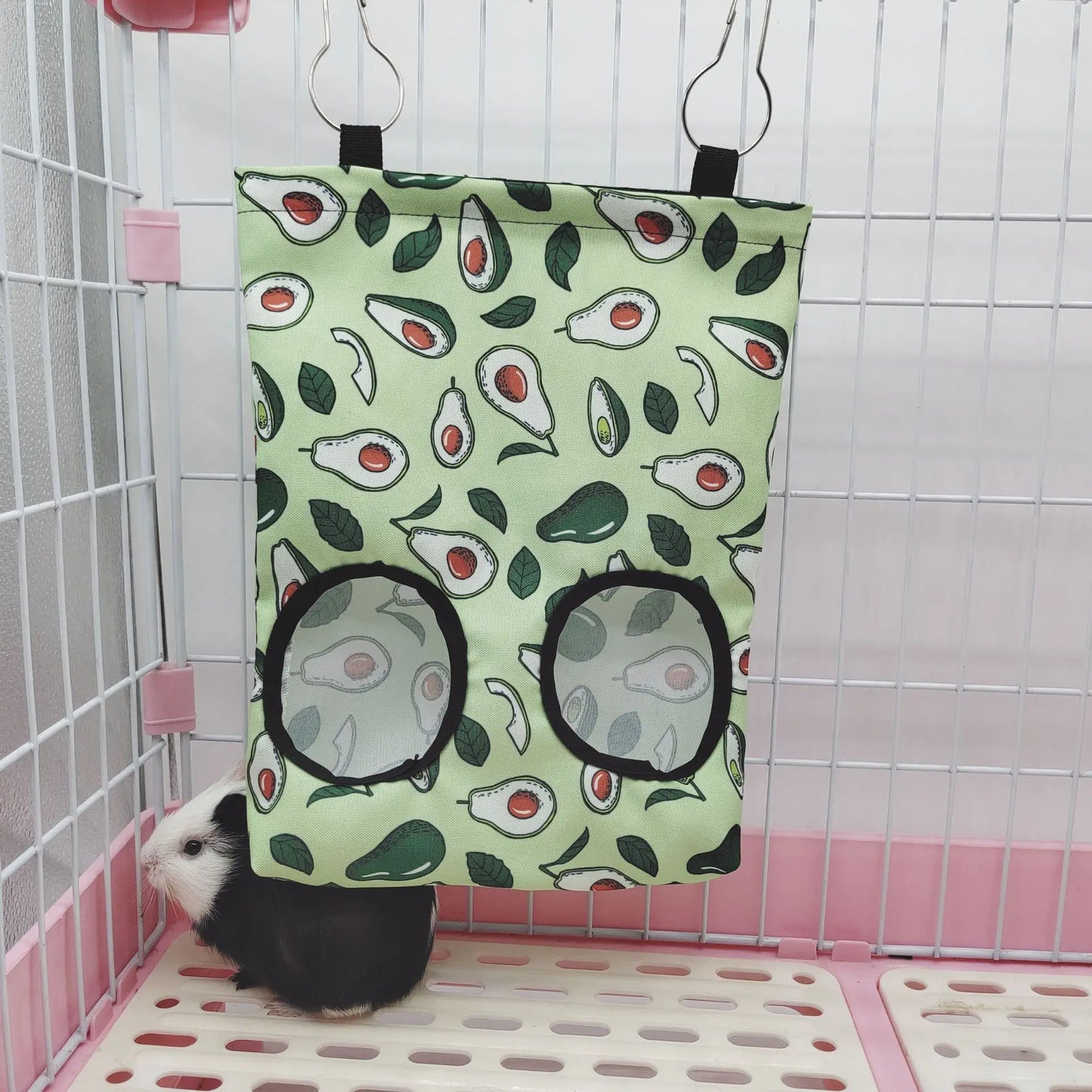 Rabbit Hay Bag Hay Dispenser For Guinea Pig Chinchilla Food House For Hay Guinea Pigs Feeder Hay Bag For Rabbits Pet Products