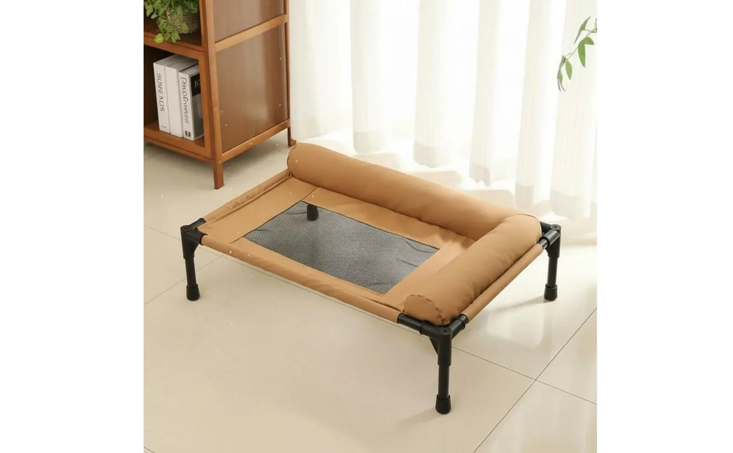 Elevated Pet Bed All-Sekkon Use Raised Dog and Cat Bed Pet Cot Moisture-Resistant Easy to Clean for Dogs, Travel, Patio