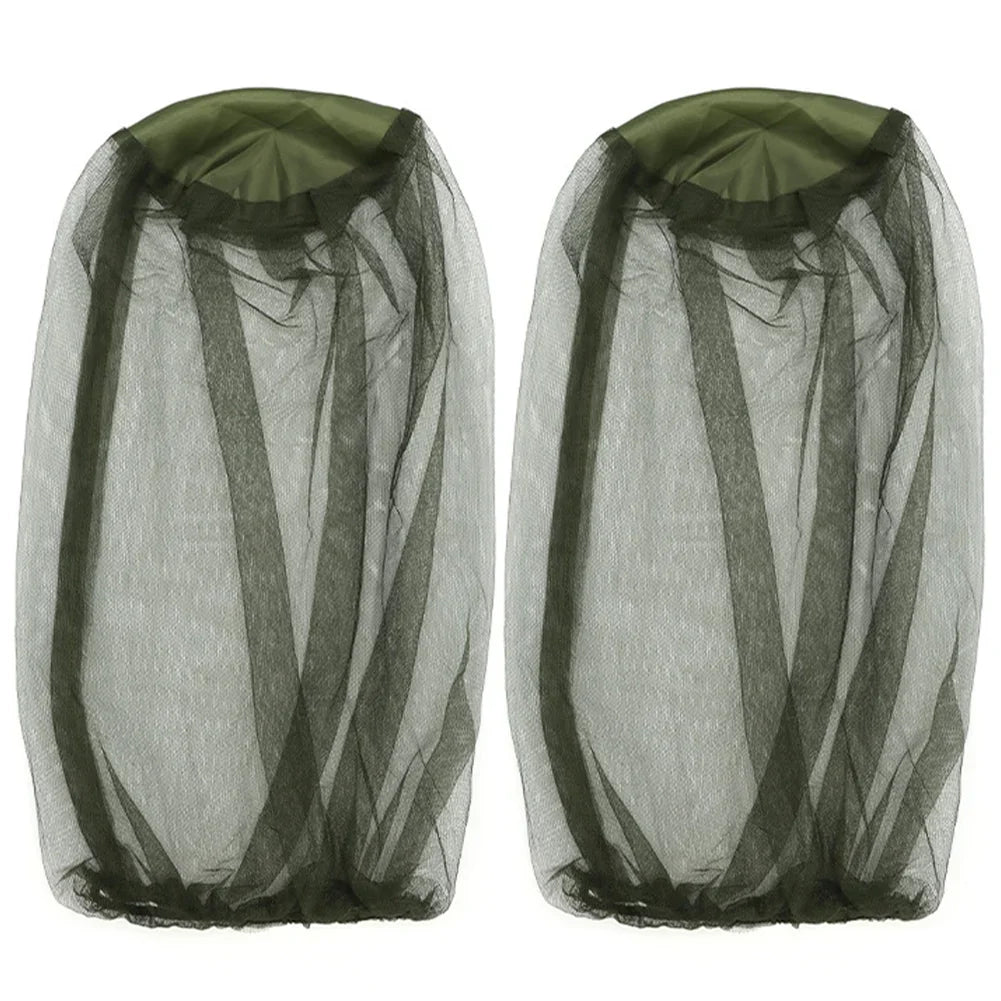 Fishing Mosquito Head Net | Bug Mesh Face Protector for Camping