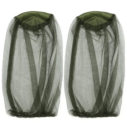 Fishing Mosquito Head Net | Bug Mesh Face Protector for Camping