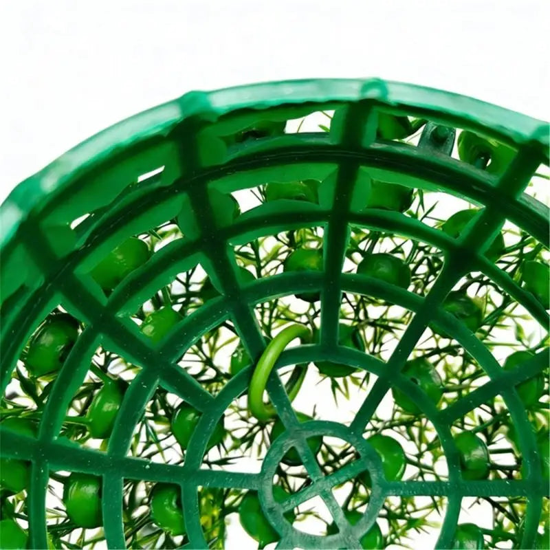 Realistic Artificial Grass Ball With Shelter Cave For Reptiles Terrarium Decoration And Bird Nest Habitat Tanks Landsacpe KXRE