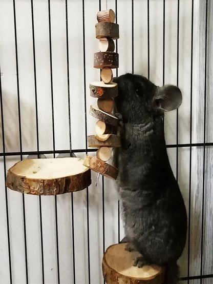 Hamster Rabbit Chew Toy Natural Wood Sticks for Small Pet Chinchilla Guinea Pigs Squirrels Tooth Grinding Toy Pet Supplies