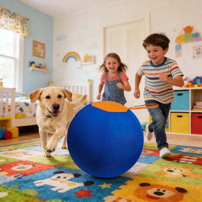Large Dog Ball Interactive Moving Toys Pet Supplies Herding Ball for Dogs Breed for Puppy Small Medium Large Breed Keep Busy