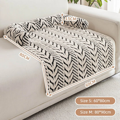 New Pet Mat-Original & Thickened Non-Slip Plush Pet Mat, Warm Sofa Style Dog & Cat Bed, Nordic Pet Accessories for Home