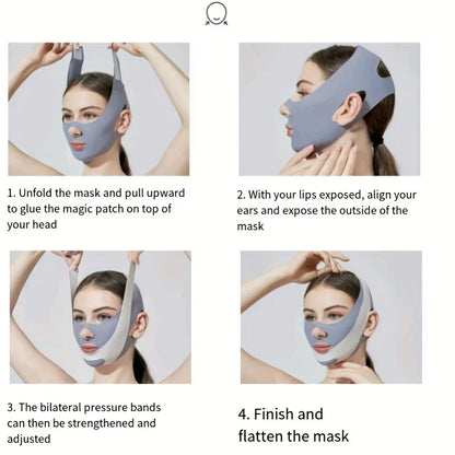 V Face Slimming Bandage | Double Chin Reducer and Lifting Strap