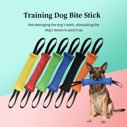 Dog Tug Toy Jute Bite Pillow Durable Training Equipment Interactive Training Toys For Large And Small Dogs