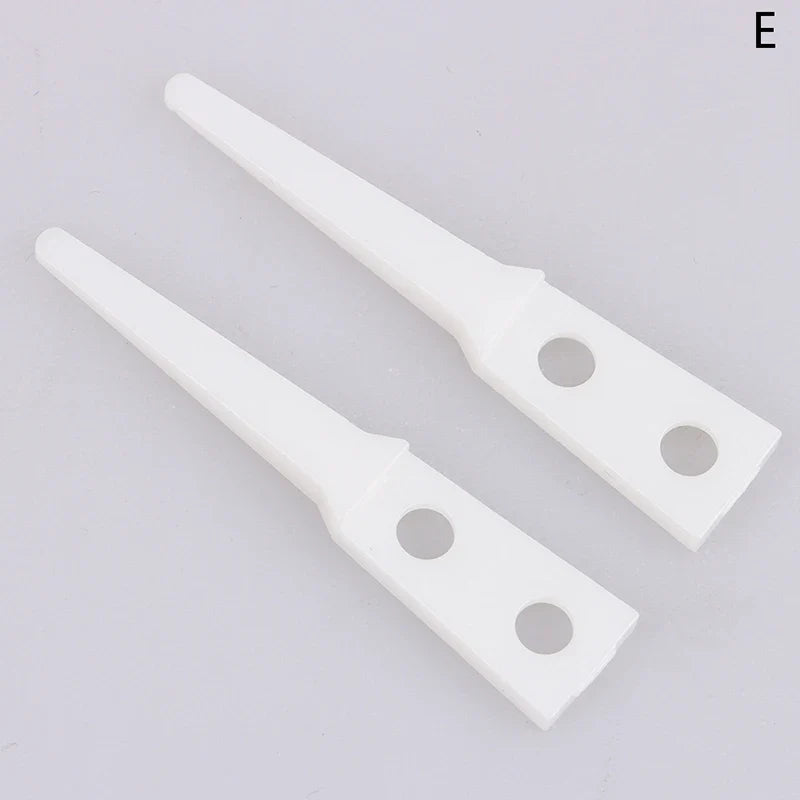 Anti-static Ceramic Tweezers Set | 2pcs Straight and Curved Tip for Electronics Repair