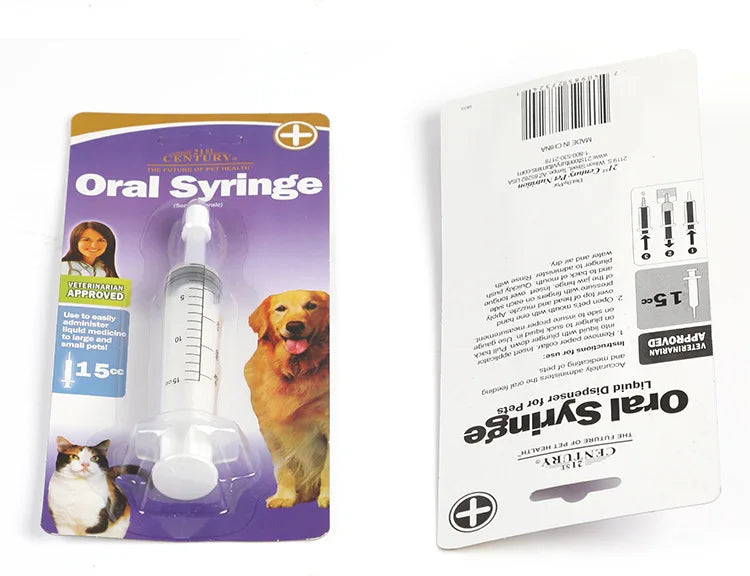 Pet Push Tube Medicine Dispenser for Dogs and Cats Universal for Feeding Dogs and Cats