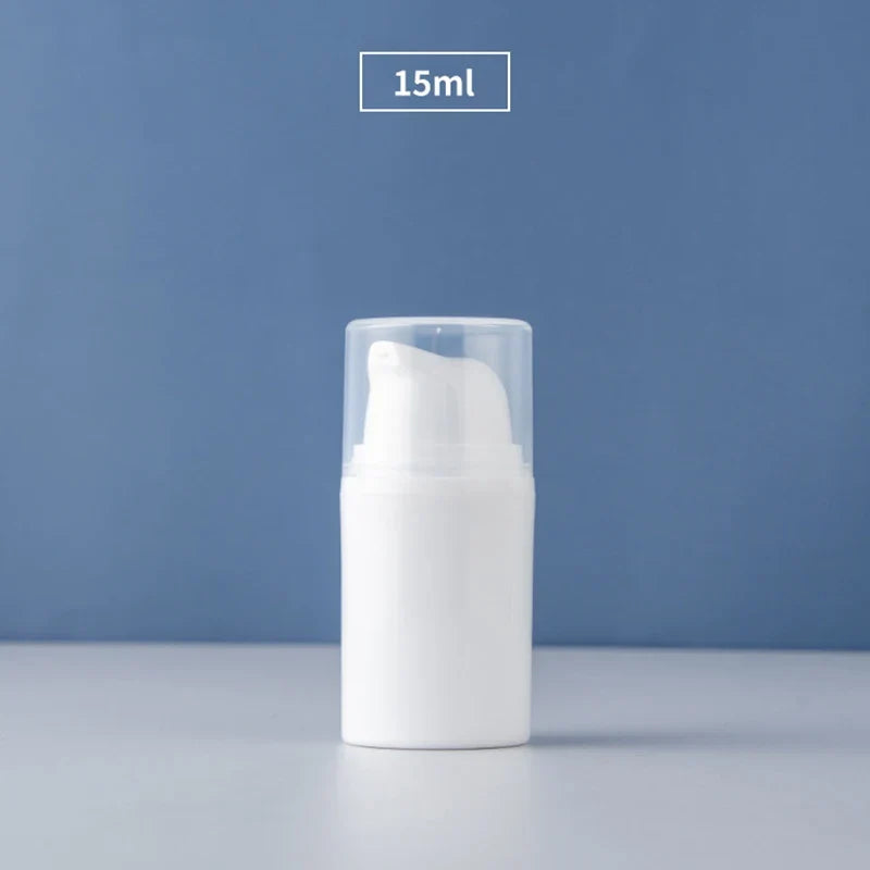 15/30/50ml Empty Airless Pump Bottles | Mini Lotion Vacuum Cosmetic Containers for Travel