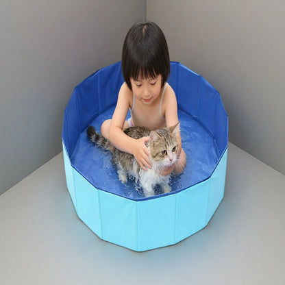 Pet Bathtub 1Pc Cat and Dog Outdoor Pool Portable Dog Swimming Pool Pet Bathing and Grooming Pool Foldable Dog and Cat Pool