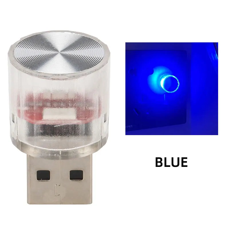 Mini USB RGB Night Light | Interior Ambient LED Decorative Lamp