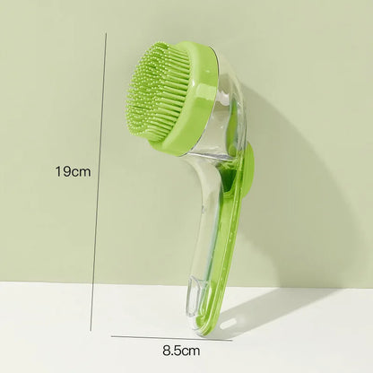 Pet dog bath brush, cat bath brush, bathing massage brush, magical pet bathing and massage scrub brush