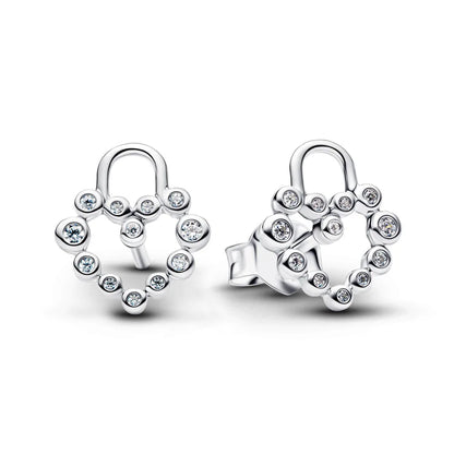 925 Silver Butterfly Cherry Stud Earrings | Fine Jewelry Gift for Women