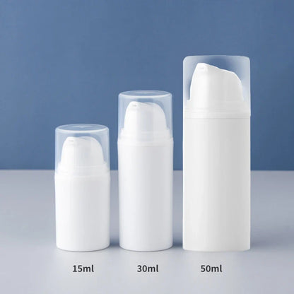 15/30/50ml Empty Airless Pump Bottles | Mini Lotion Vacuum Cosmetic Containers for Travel