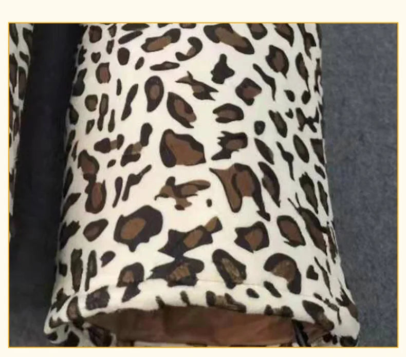 Perfect Cat Tunnel Leopard Print Crinkly 2 Ways Fun Pet Tunnel Kitten Play Toy Collapsible Rabbit Toys Cat Products