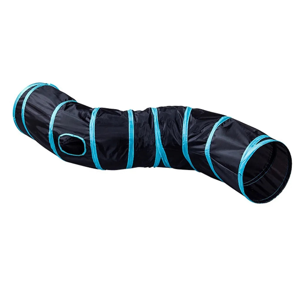 Cat Tunnel Toys Pet Supplies Cat S T Pass Play Tunnel Foldable Cat Tunnel Cat Toy Breathable Drill Barrel Cat Interactive Toys