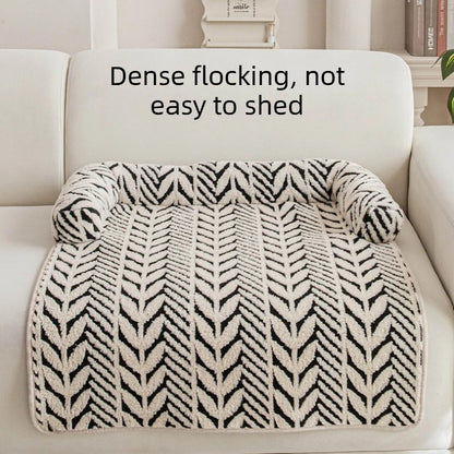 New Pet Mat-Original & Thickened Non-Slip Plush Pet Mat, Warm Sofa Style Dog & Cat Bed, Nordic Pet Accessories for Home