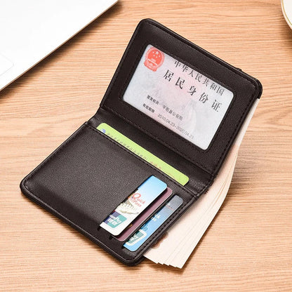 Ultra Thin Men's Wallet | Vertical Small Card Holder
