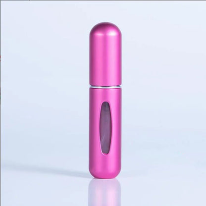 5ml Round-Head Perfume Refill Bottle | Bottom-Fillable Mini Press Spray