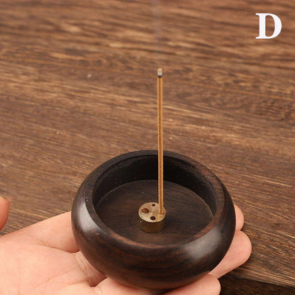 Wooden Incense Holder Ash Catcher | Bowl Shape Incense Burner