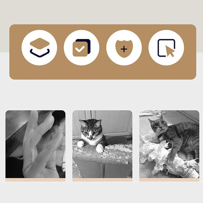 Durable Sisal Cat Scratch Pads, Cat Wall Pads, Sofa Claw Grinding Pads, Scratch Board Wall Stickers Cat Pet Toys Pet Accessories