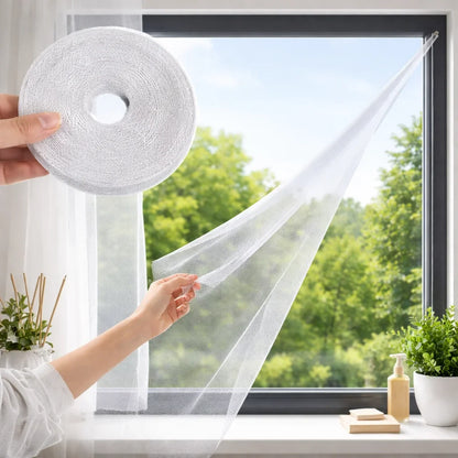 Self-Adhesive No-Drill Mosquito Net for Windows | DIY Insect Screen