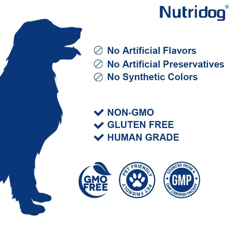 Flea & Tick Chews For Dog with Garlic Flaxseed | Skin Health Support & Bites Prevention - Chicken flavor 120 Soft Chews