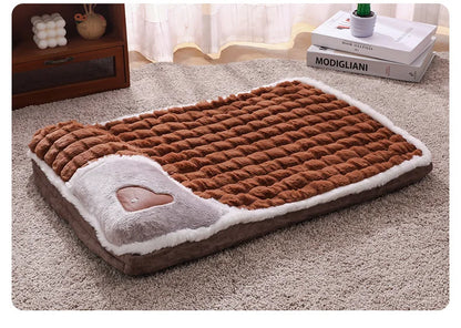 Pet supplies cat and dog mats thickened pet beds dog sleeping mats pet sofas dog beds cat beds all year round