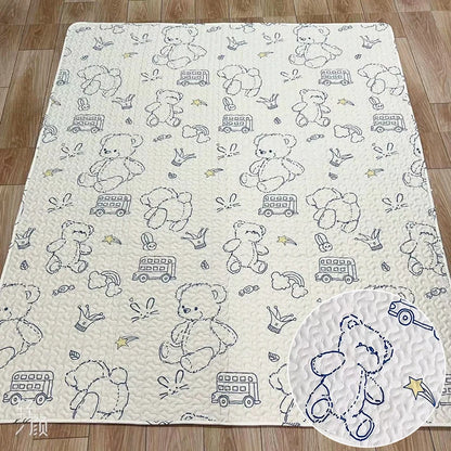 Rabbit Floor Mat Pet Sofa Cushion Training Pad Four Seasons Universal Cage Mat Cat Dog Sleeping Blanket Fence Pad Bunny Supplies