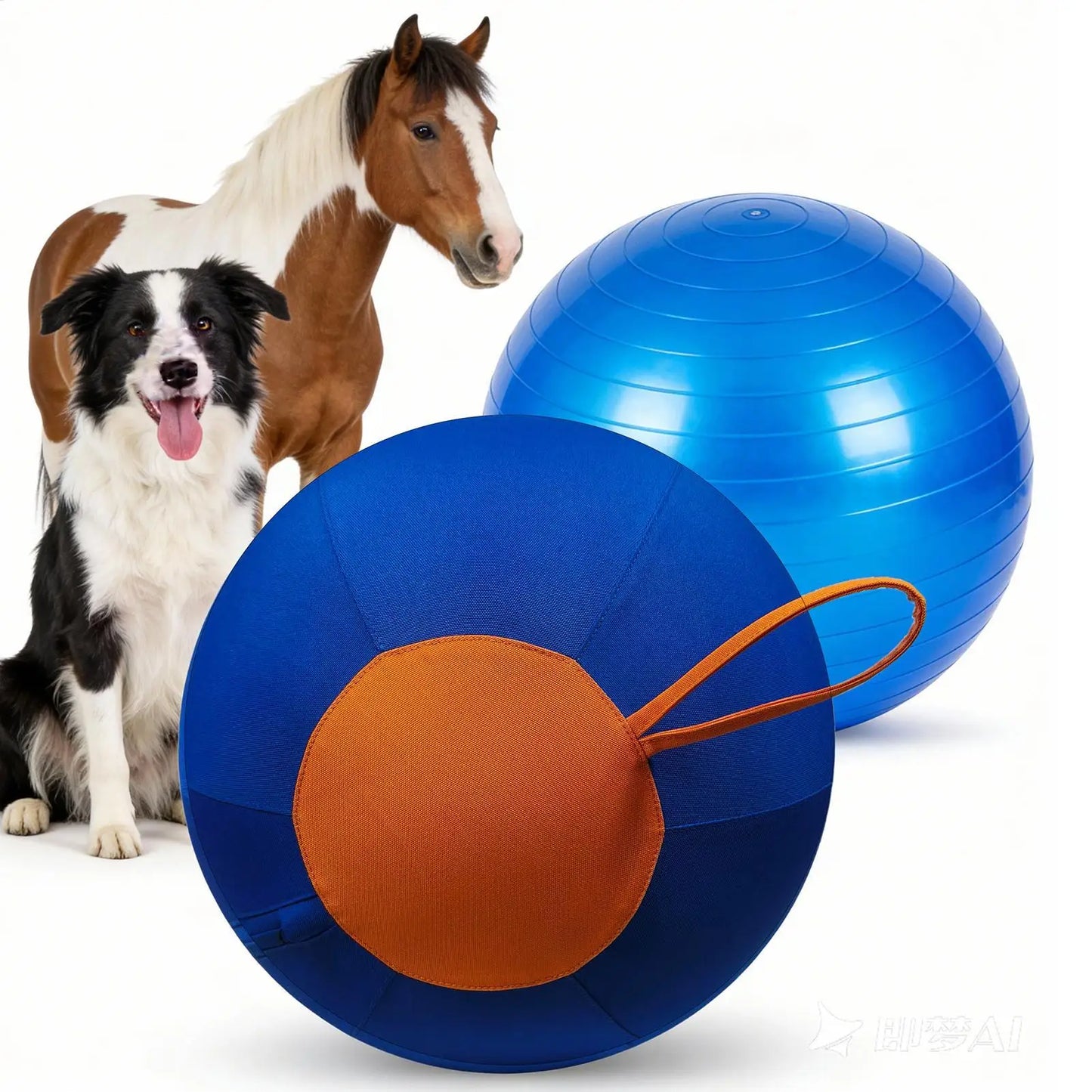Large Dog Ball Interactive Moving Toys Pet Supplies Herding Ball for Dogs Breed for Puppy Small Medium Large Breed Keep Busy