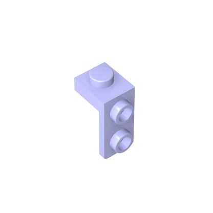 Gobricks Bracket 1 x 1 - 1 x 2 | Compatible Building Block