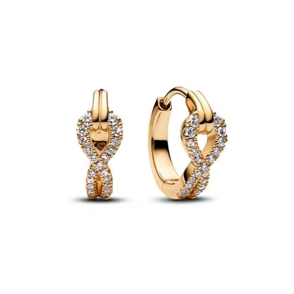 925 Silver Heart and Butterfly Stud Earrings | Elegant Fine Jewelry Gift for Women