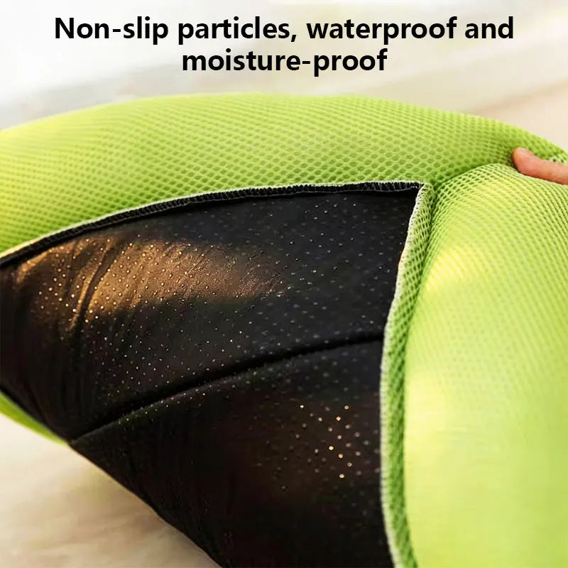 Summer Cooling Pet Dog Bed Breathable Soft Dog Sleeping Pad Neck-Protecting Washable Summer Pet Supplies for Dogs Cats Beds Mats
