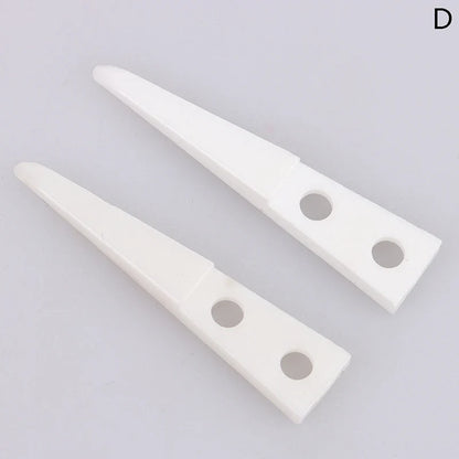 Anti-static Ceramic Tweezers Set | 2pcs Straight and Curved Tip for Electronics Repair