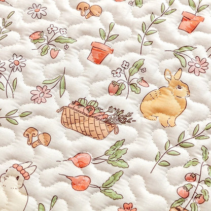 Rabbit Floor Mat Pet Sofa Cushion Training Pad Four Seasons Universal Cage Mat Cat Dog Sleeping Blanket Fence Pad Bunny Supplies