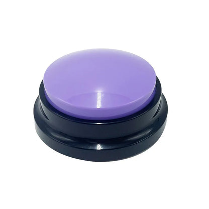 Pet Communication Button Recordable Talking Training Buzzer Cat Dog Toys Talking Starters  Speaking Button Portable Pet Supplies