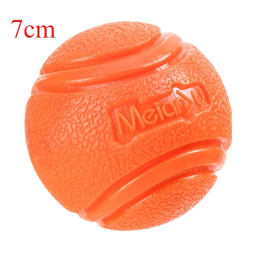 Pet Dog Toys Dog Ball Dog Bouncy Rubber Solid Ball Resistance to Dog Chew Toys Outdoor Throwing and Recovery Training for Dogs