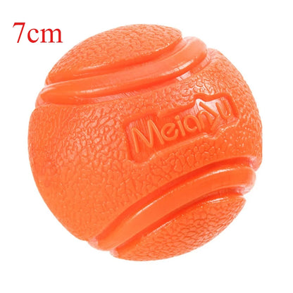 Pet Dog Toys Dog Ball Dog Bouncy Rubber Solid Ball Resistance to Dog Chew Toys Outdoor Throwing and Recovery Training for Dogs