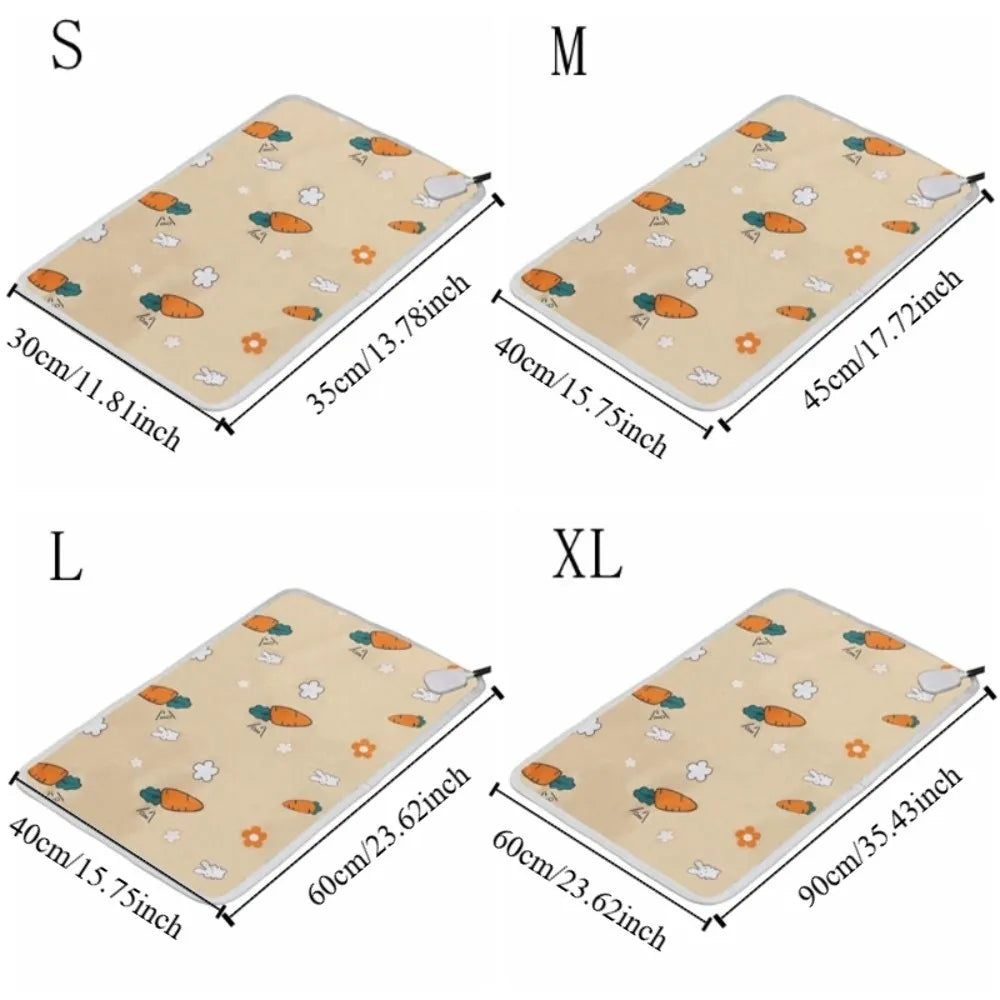 Pet Bed Bite Proof Pet Electric Blanket Thermostat Control Anti-scratch Cat Heating Pad Waterproof Cozy Pet Heating Mat Winter