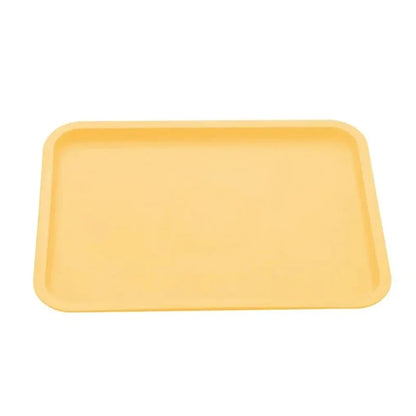 Rectangular Plastic Pallet Tray | Nordic Multi-Color Serving Tray for Food, Bread, Fruit, and Dessert