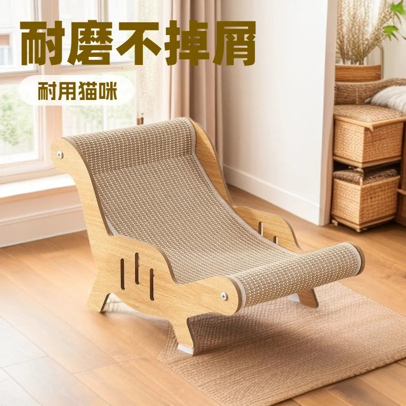Sisal Cat Scratching Pad Reusable Cat Scratcher Cat Scratch Bed Nest for Pet Sleeping Playing Grinding Small Medium Large Cats