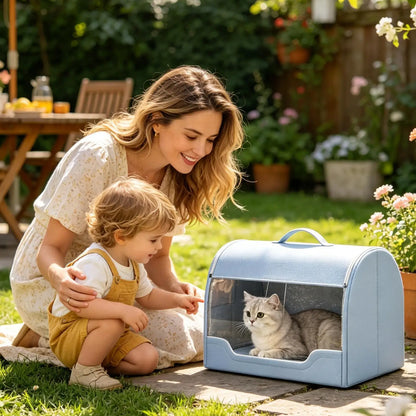 Pet Cooling House Waterproof Washable Breathable Portable Summer Cooling Bed for Cats Dogs for Home Dorm Office Apartment