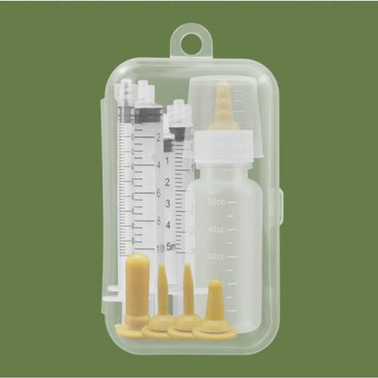 Pet Feeding Device Set Cat Dog Care Bottle Syringe Suit Newborn Kitten Feed Device with Feeding Bottle Puppy Medication Device