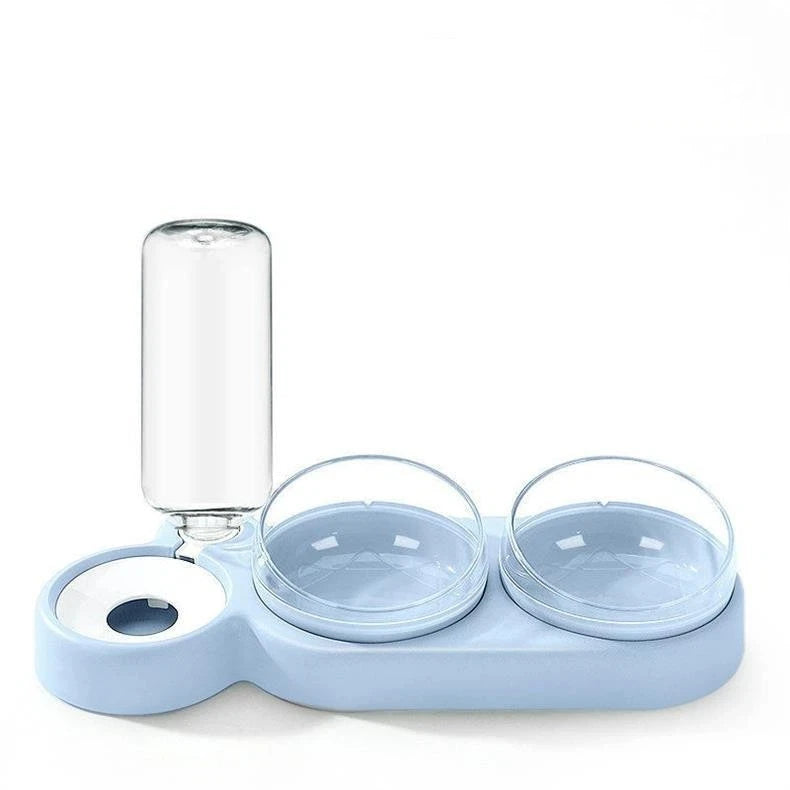 Pet Automatic Feeders 3 Bowl Pet Water Dispenser Feeders Large-diameter Dog Basin Cat Bowls Pet Automatic Feeders Wholesale