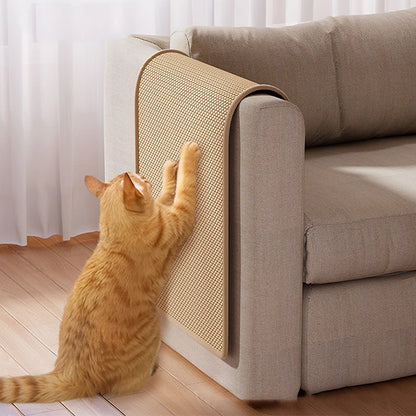 Durable Sisal Cat Scratch Pads, Cat Wall Pads, Sofa Claw Grinding Pads, Scratch Board Wall Stickers Cat Pet Toys Pet Accessories