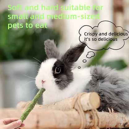 Rabbit Hamster Teeth Grinding Toys, Snacks, Natural Air Dried Natural Mulberry Leaf, The Toy of Choice for Small Pets