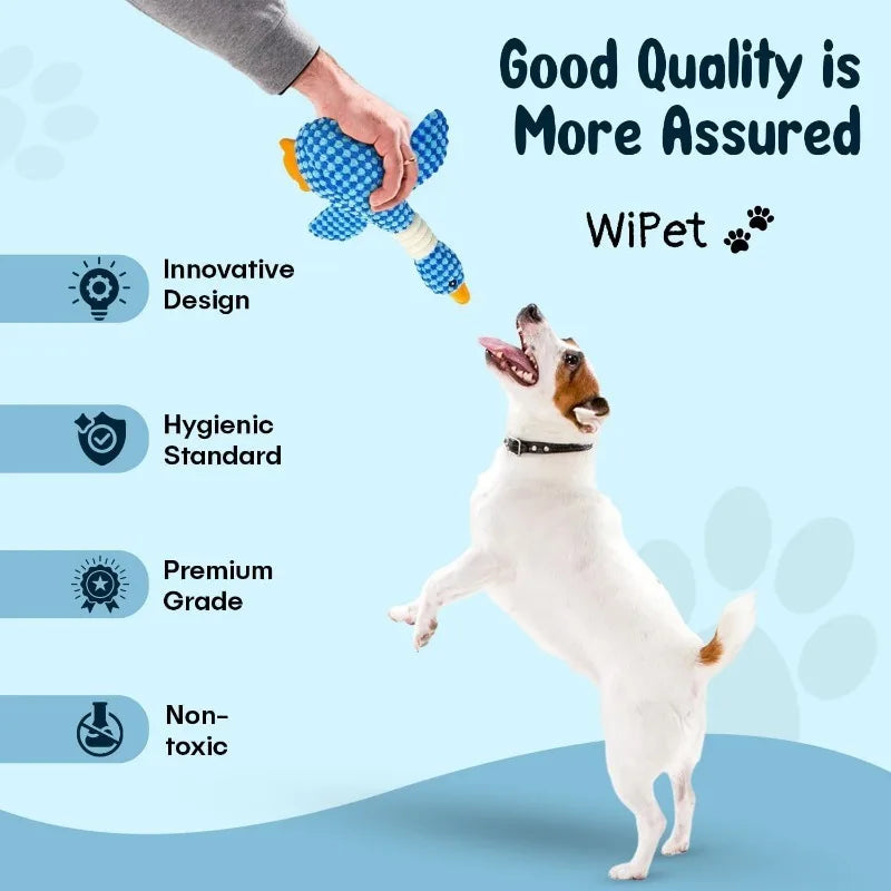 Cat Dog Toys for Aggressive Chewers Cats Dogs,Chew Squeak Toy Cats Dogs Interactive Plush Doll Pet Products